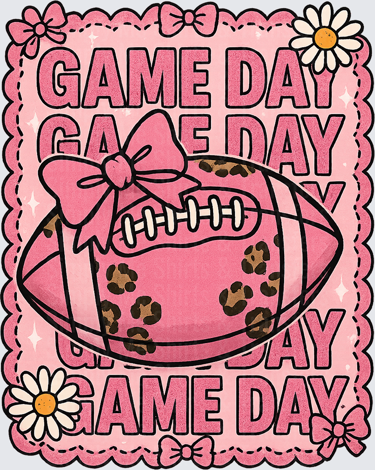 Football Game Day Pink
