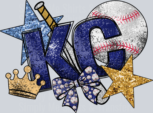 Sequin KC Basebeall