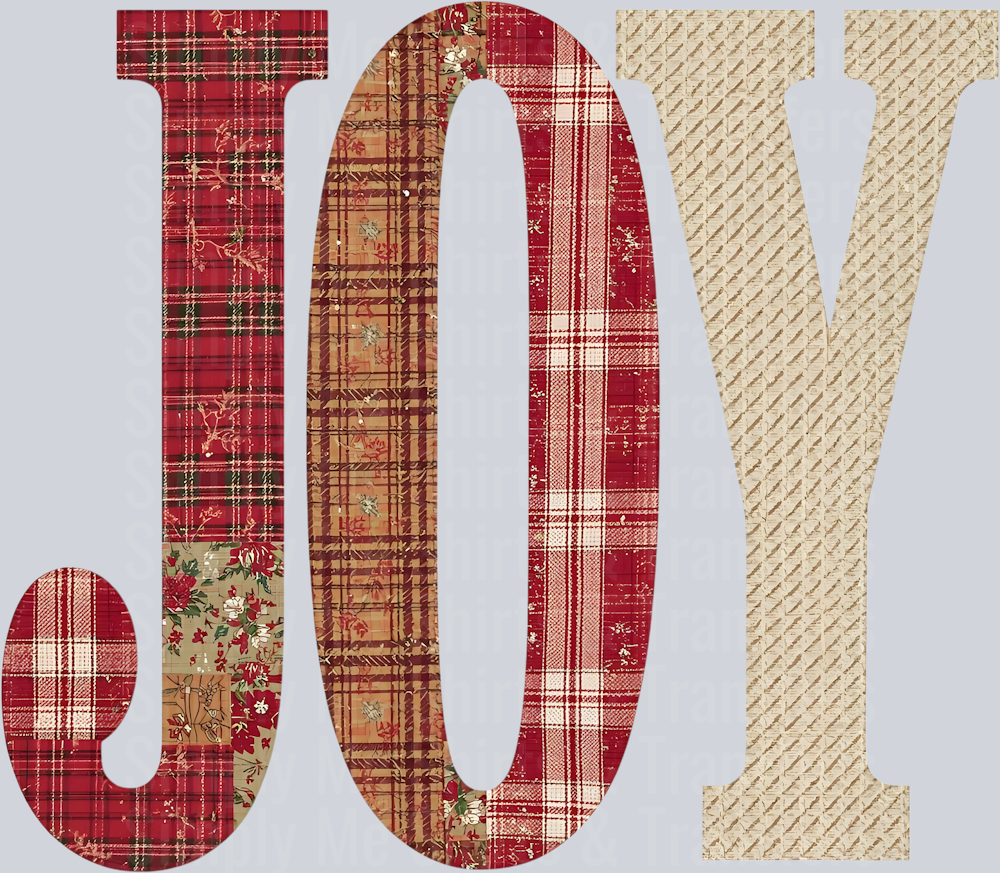 JOY CHRISTMAS PATCH