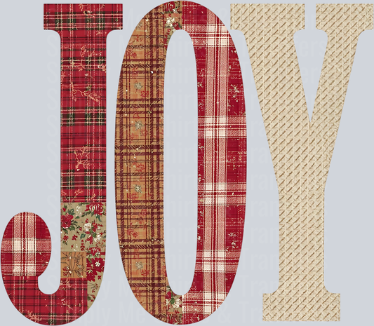 JOY CHRISTMAS PATCH