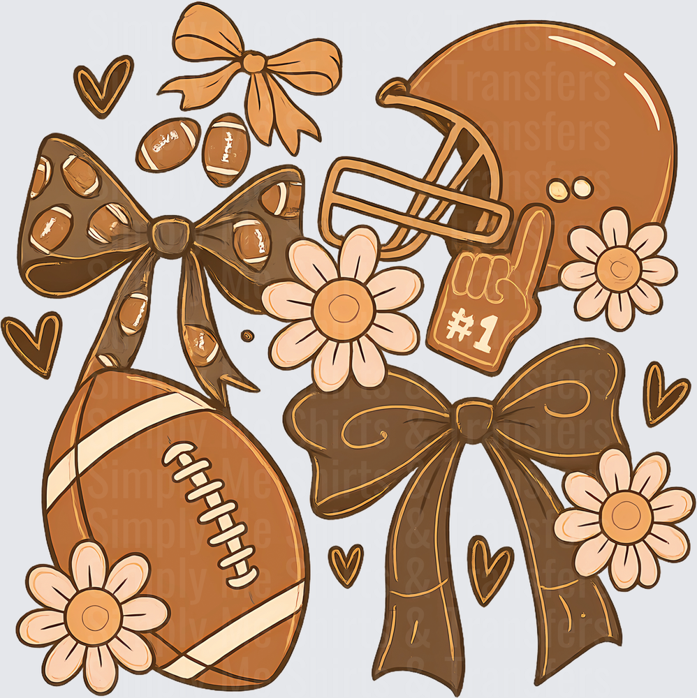 Football and Bows