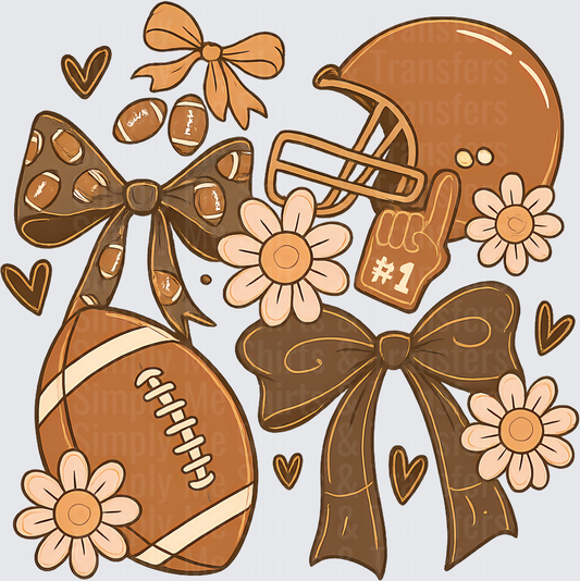 Football and Bows