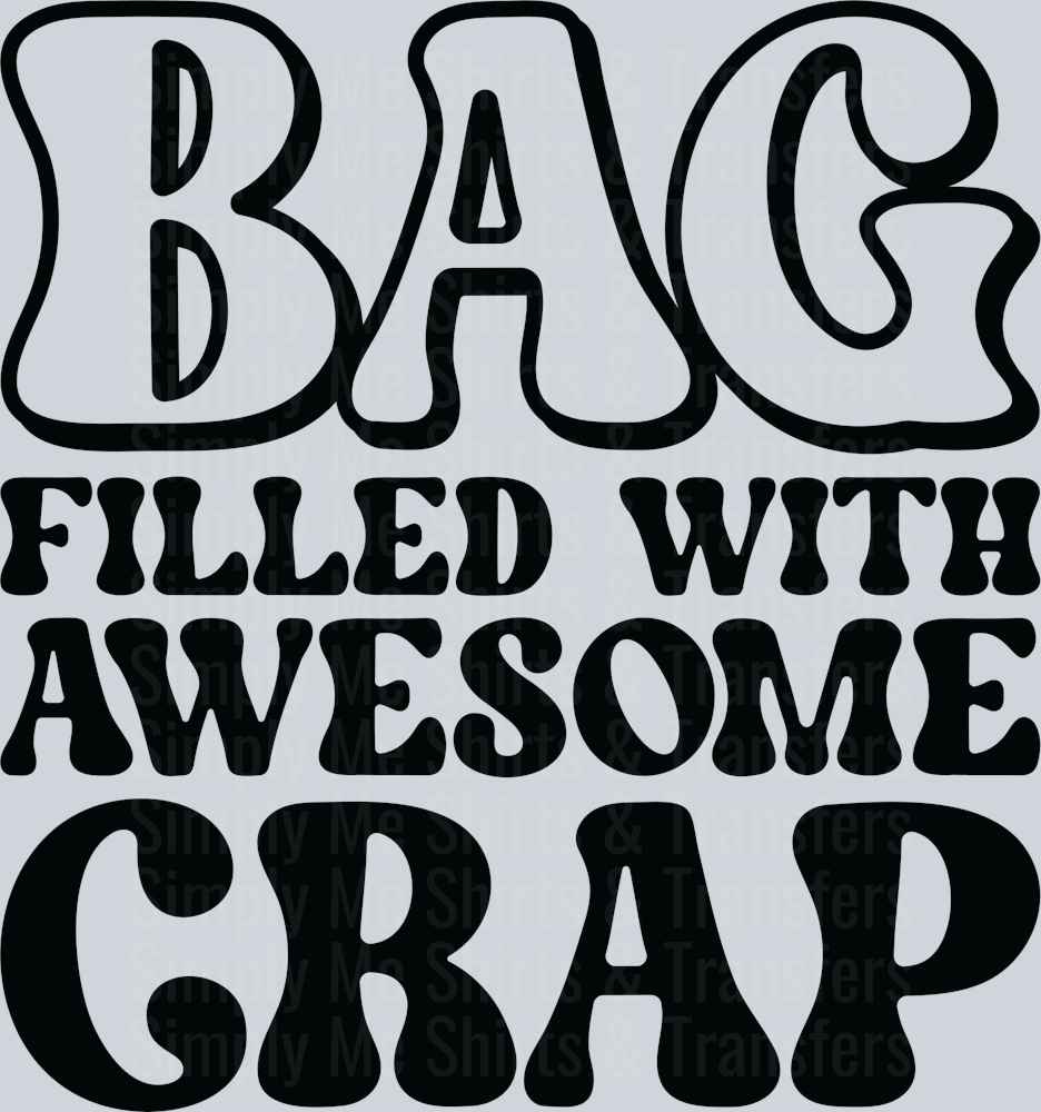 17-Bag Filled with awesome crap
