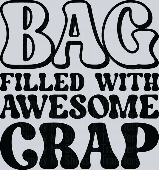 17-Bag Filled with awesome crap
