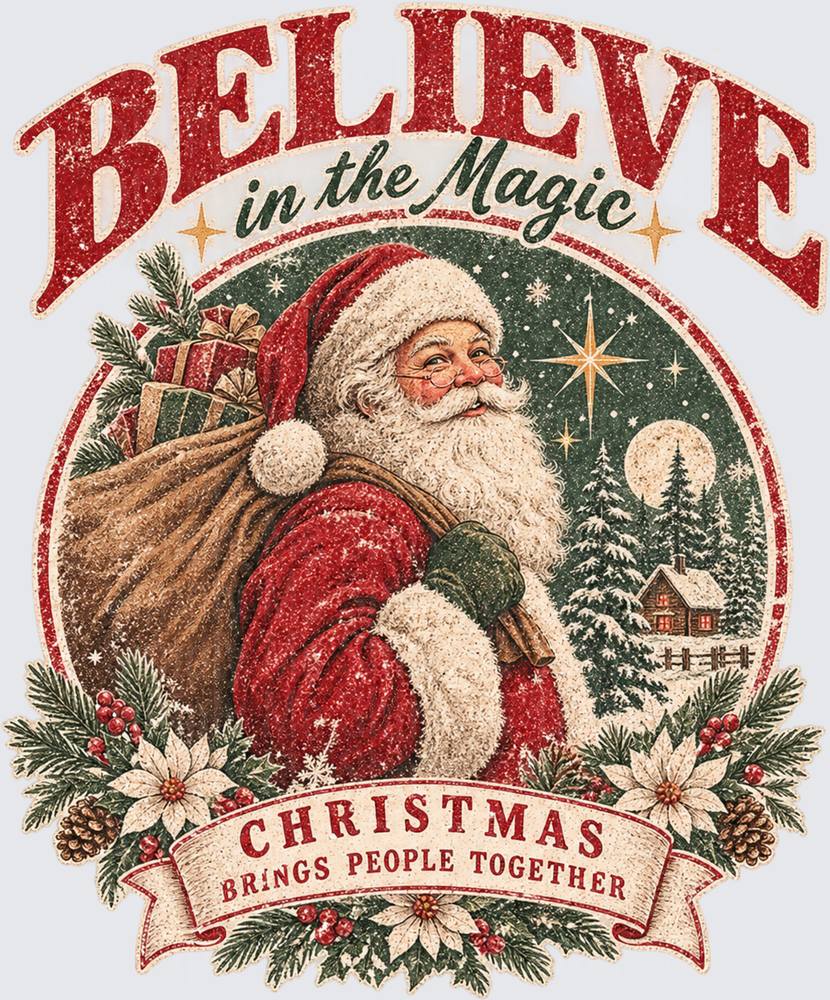 Believe the magic of Christmas