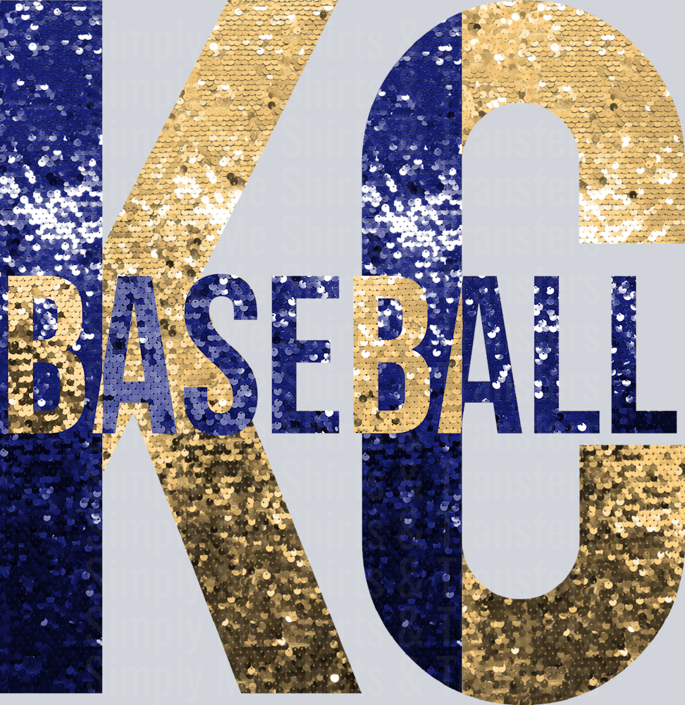 KC Baseball  Mini Glam