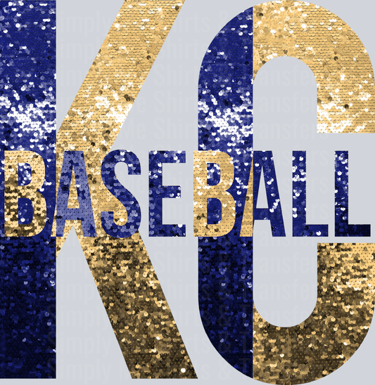 KC Baseball  Mini Glam