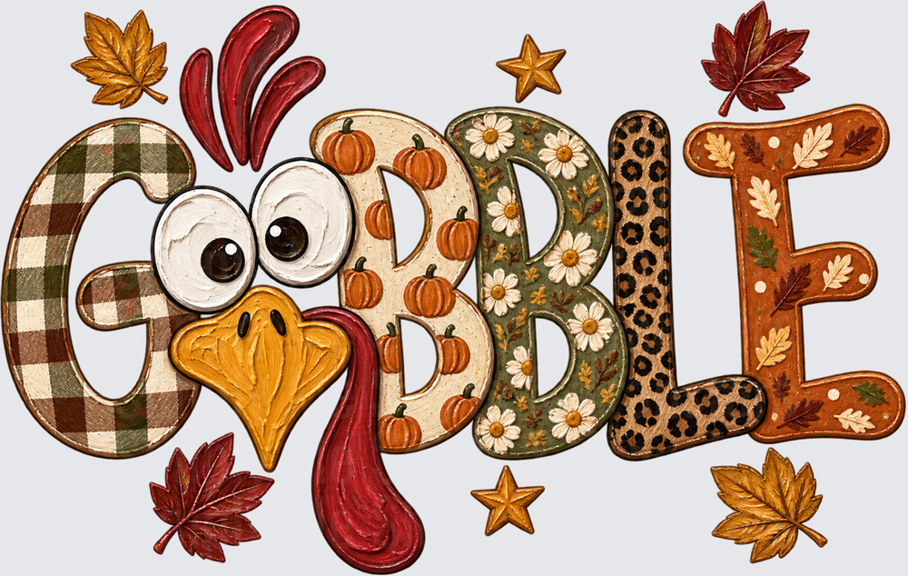 Gobble Turkey Face 2