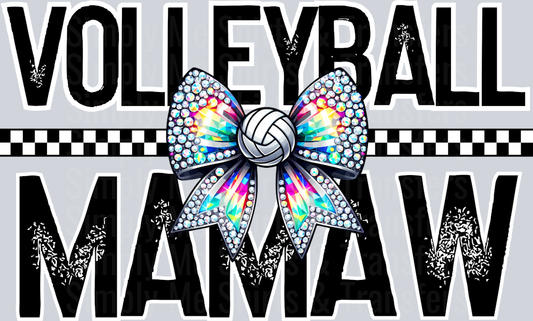 SEPT 24 ECHT DESIGNS - VOLLEYBALL MAMAW