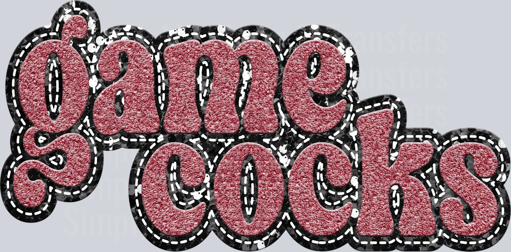 gamecocks chenille1