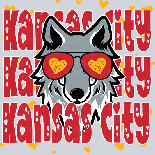 Heart KC Wolf