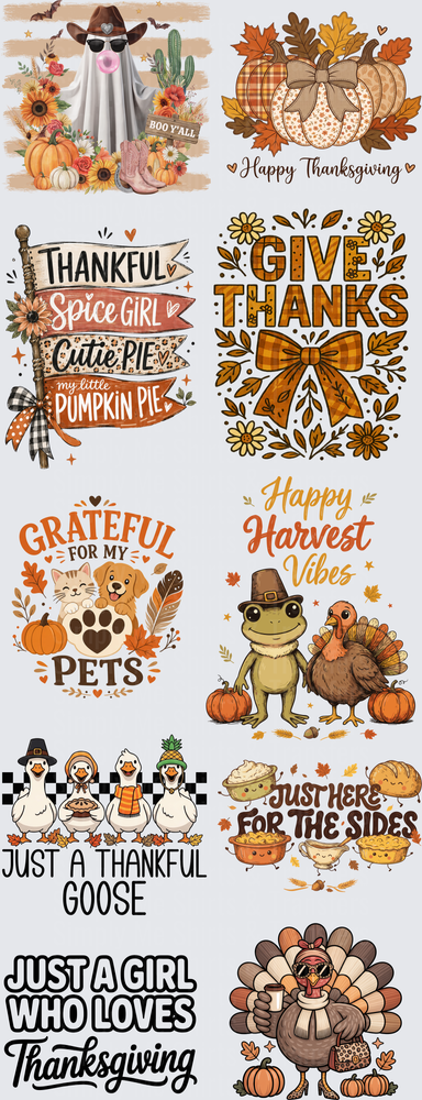Thanksgiving/Fall Premade 24