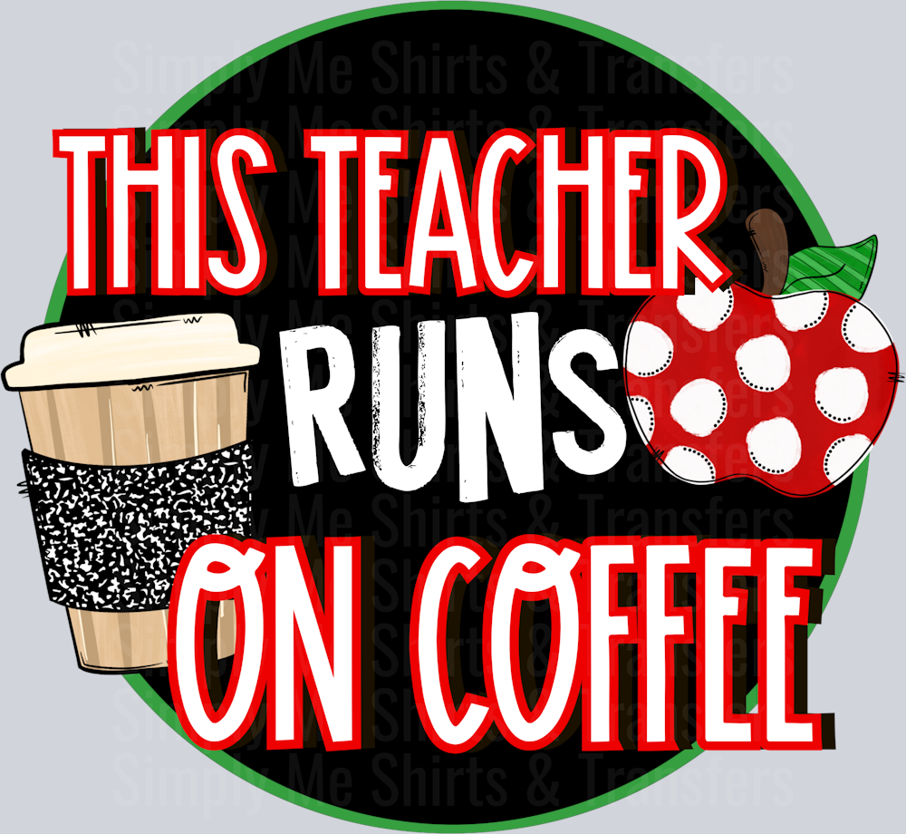 This teacher runs on coffee