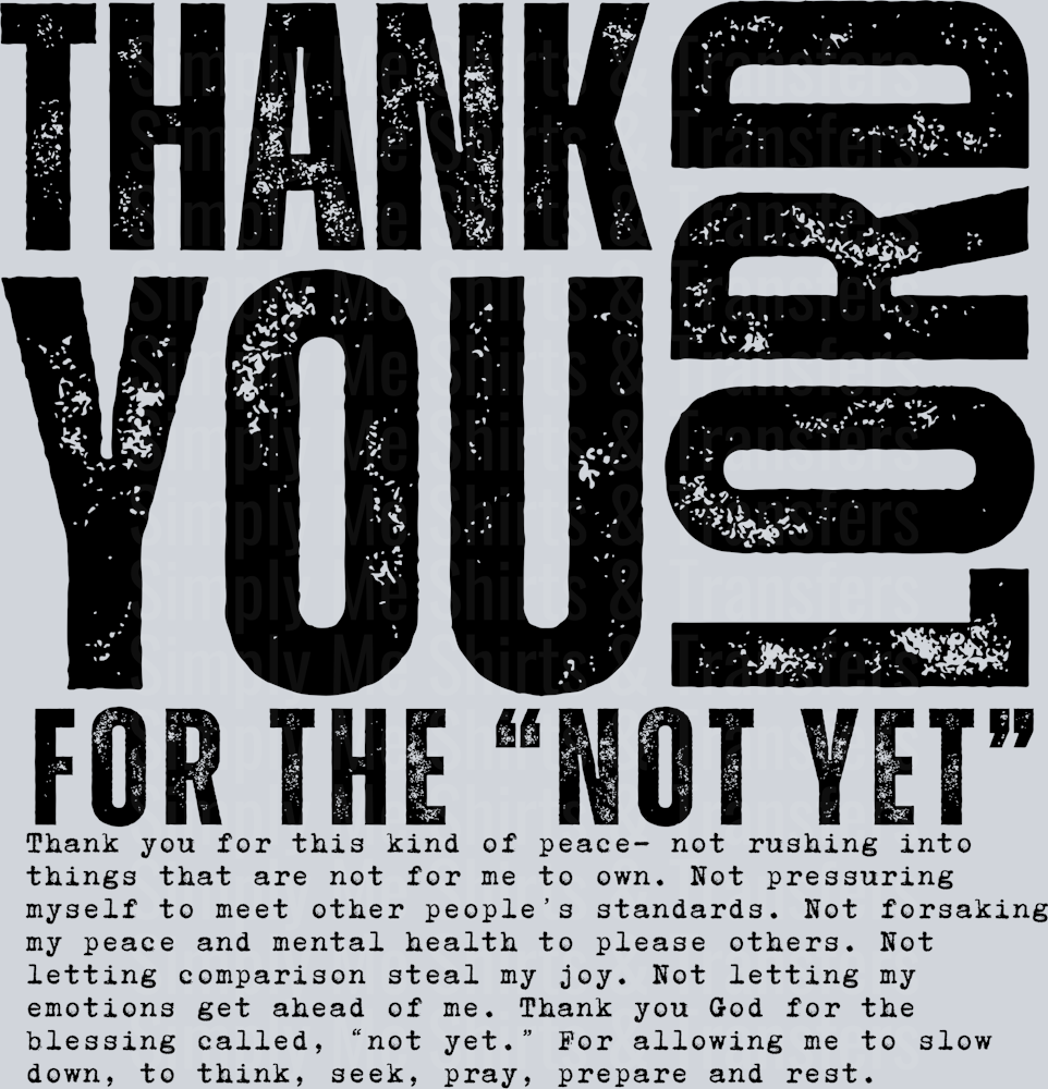 THANK YOU LORD