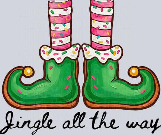 Jingle all the way elf legs hwds
