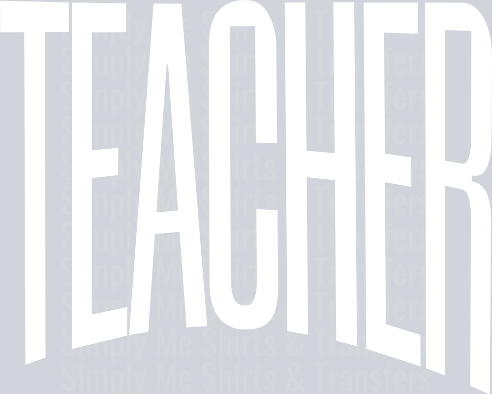 TEACHER OVERSIZED