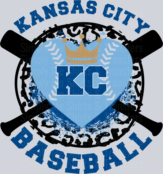 KC Baseball Heart