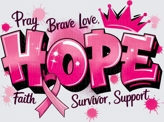Hope Pray Brave Love