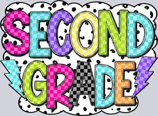 Second grade checkered