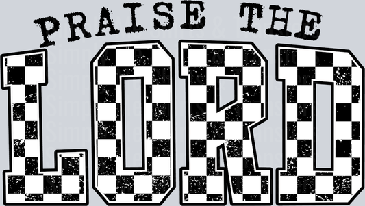 PRAISE THE LORD CHECKERED