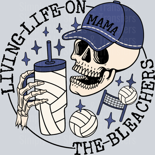 bleachers-volleyball-tumbler-mama-navy