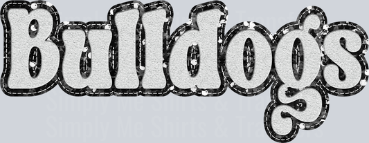 bulldog outline