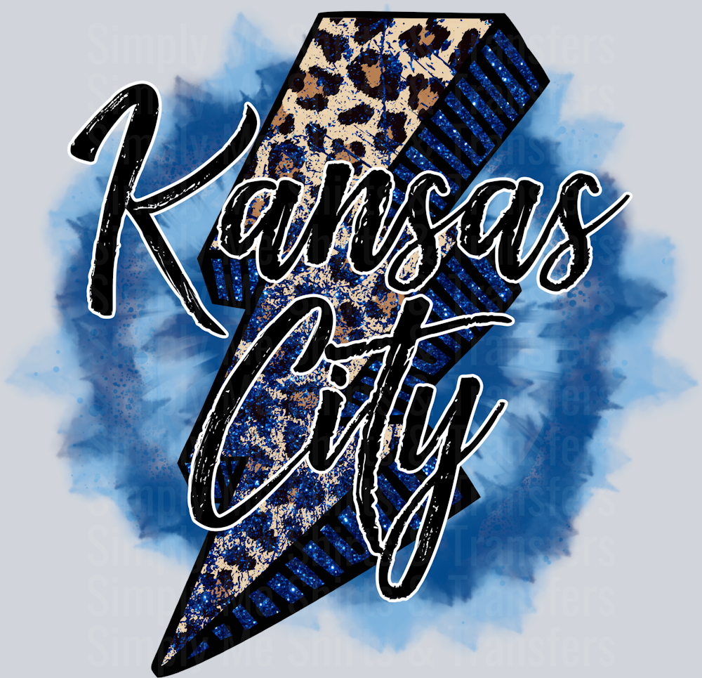 Tie Dye Leopard KC Blue - Copy