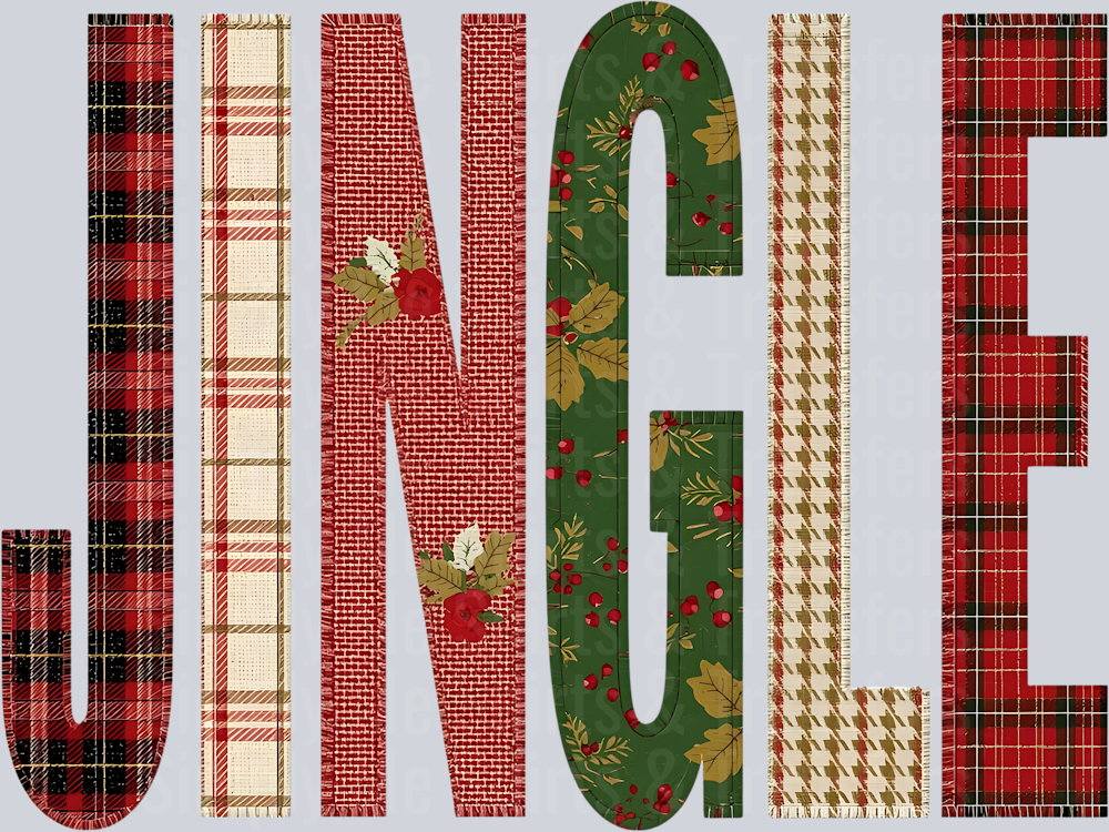 JINGLE CHRISTMAS PATCH