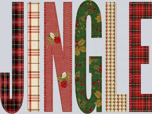 JINGLE CHRISTMAS PATCH