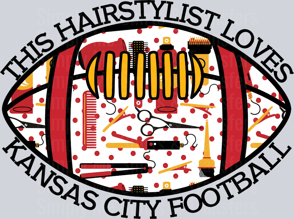 HAIR STYLIST LOVES KC FOOTBALL