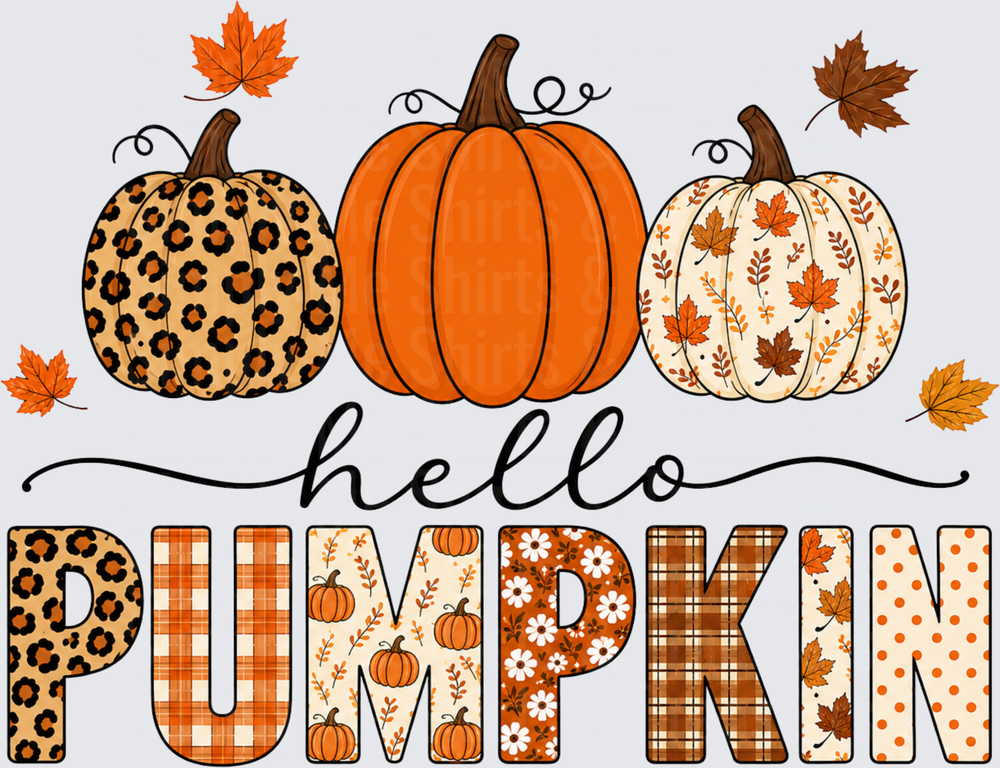 Hello Pumpkin Pattern