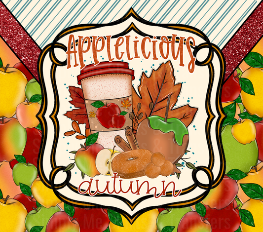 Applelicious Autumn 20 oz tumbler wrap