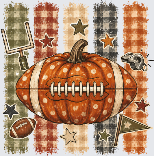 Polka Dot Pumpkin