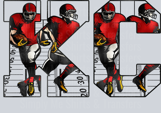 Foil KC Football Player 2