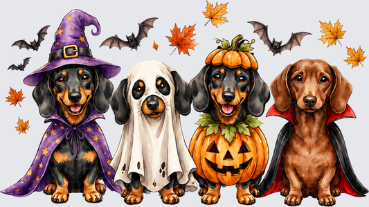 Fall Dachshund Dog