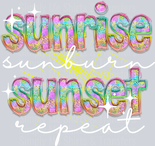 SunriseSunburnSunsetRepeat