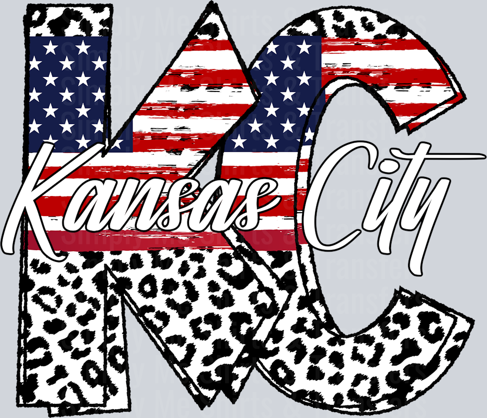 KC Flag Leopard