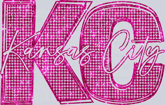 Pink Rhinestone KC