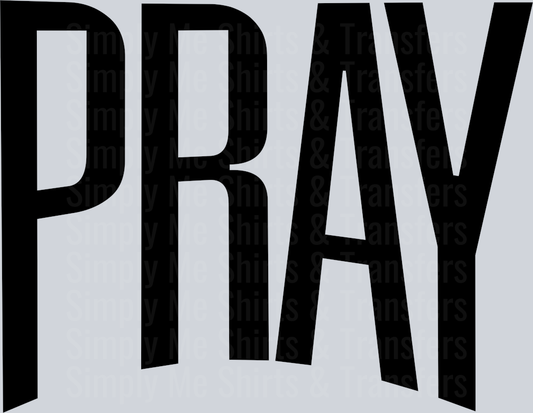 PRAY OVERSIZED BLACK