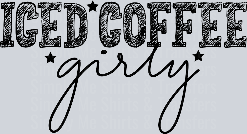 ICED COFFEE GIRLY