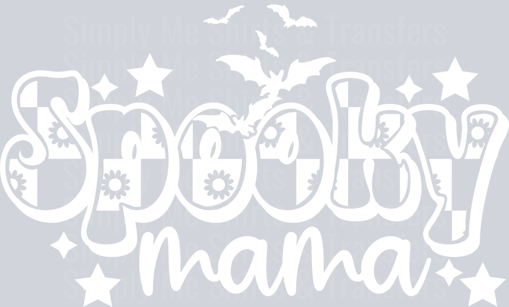 SPOOKY MAMA CHECKERED