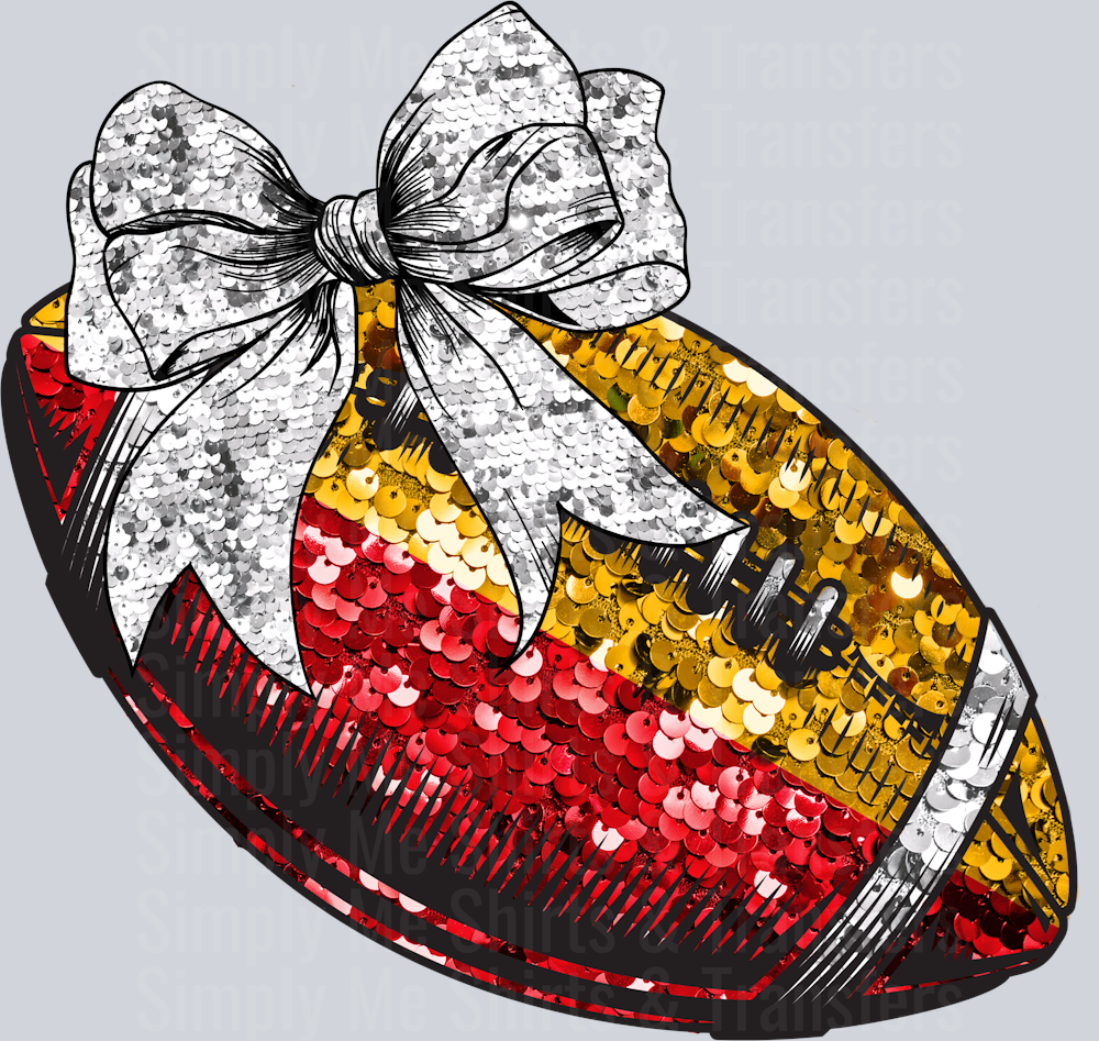 KC Sequin Football