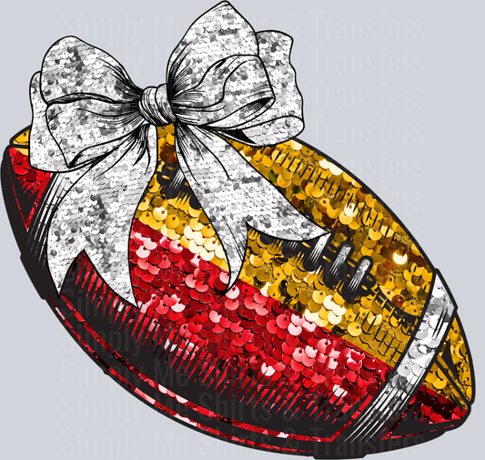KC Sequin Football