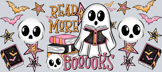 Read more books 16oz glass can wrap