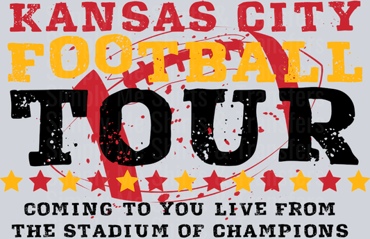 KC Football Tour Front BLK