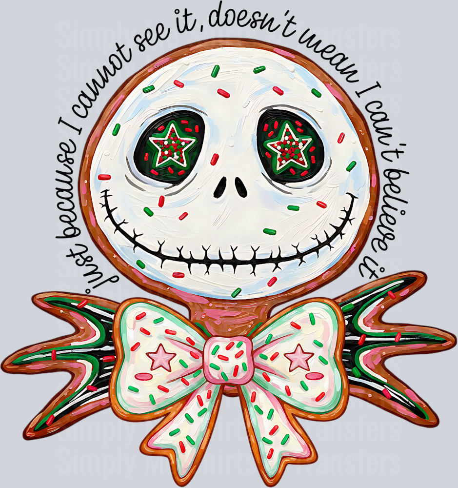 Just because I cannot see it jack cookie hwds