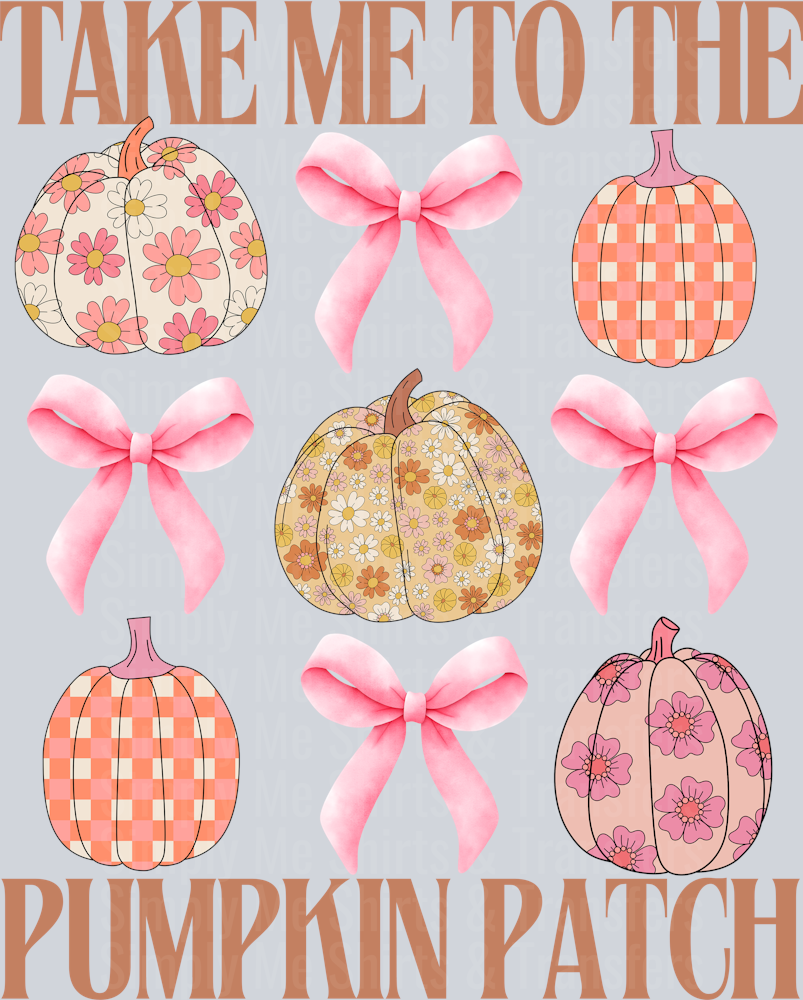TAKE ME TO THE PUMPKIN PATCH