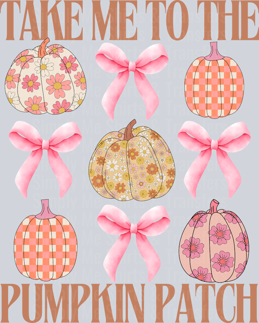 TAKE ME TO THE PUMPKIN PATCH
