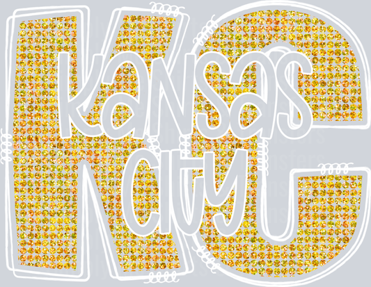 Rhinestone KC Yellow