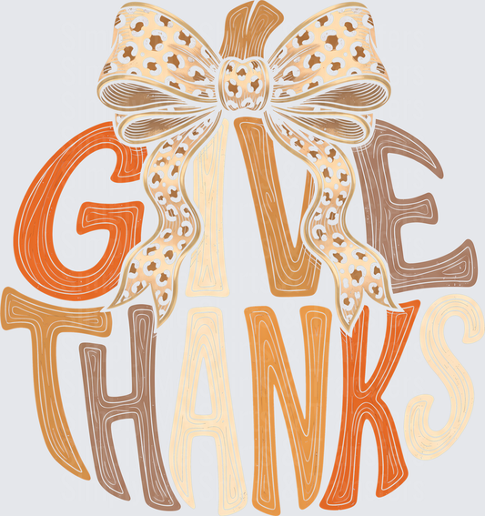 Give Thanks Pumpkin